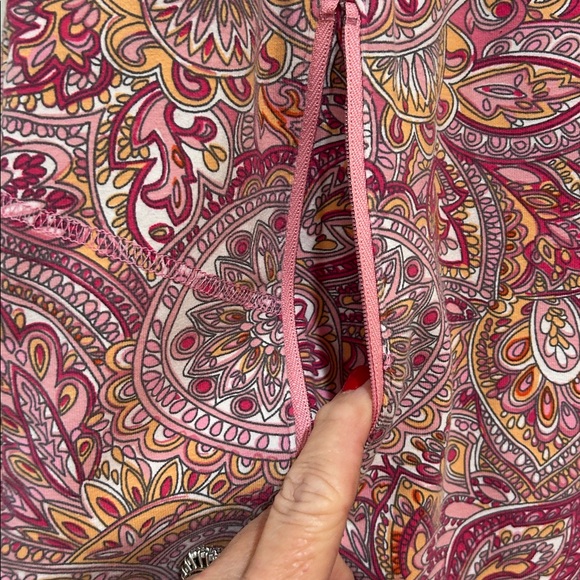 T by Talbots Pink Paisley Skort - Picture 2 of 9